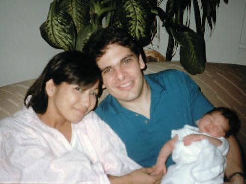 Terry, Brian, and their son Tim as a baby