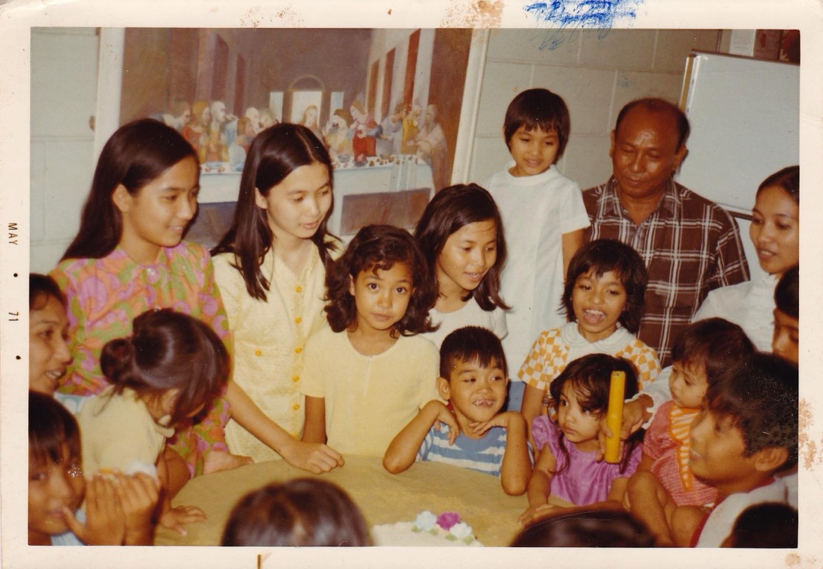 A family gathering, May 1971