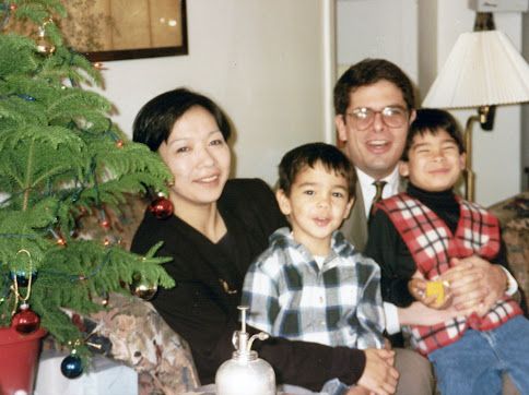 Terry, Brian, and their sons Brian and Tim