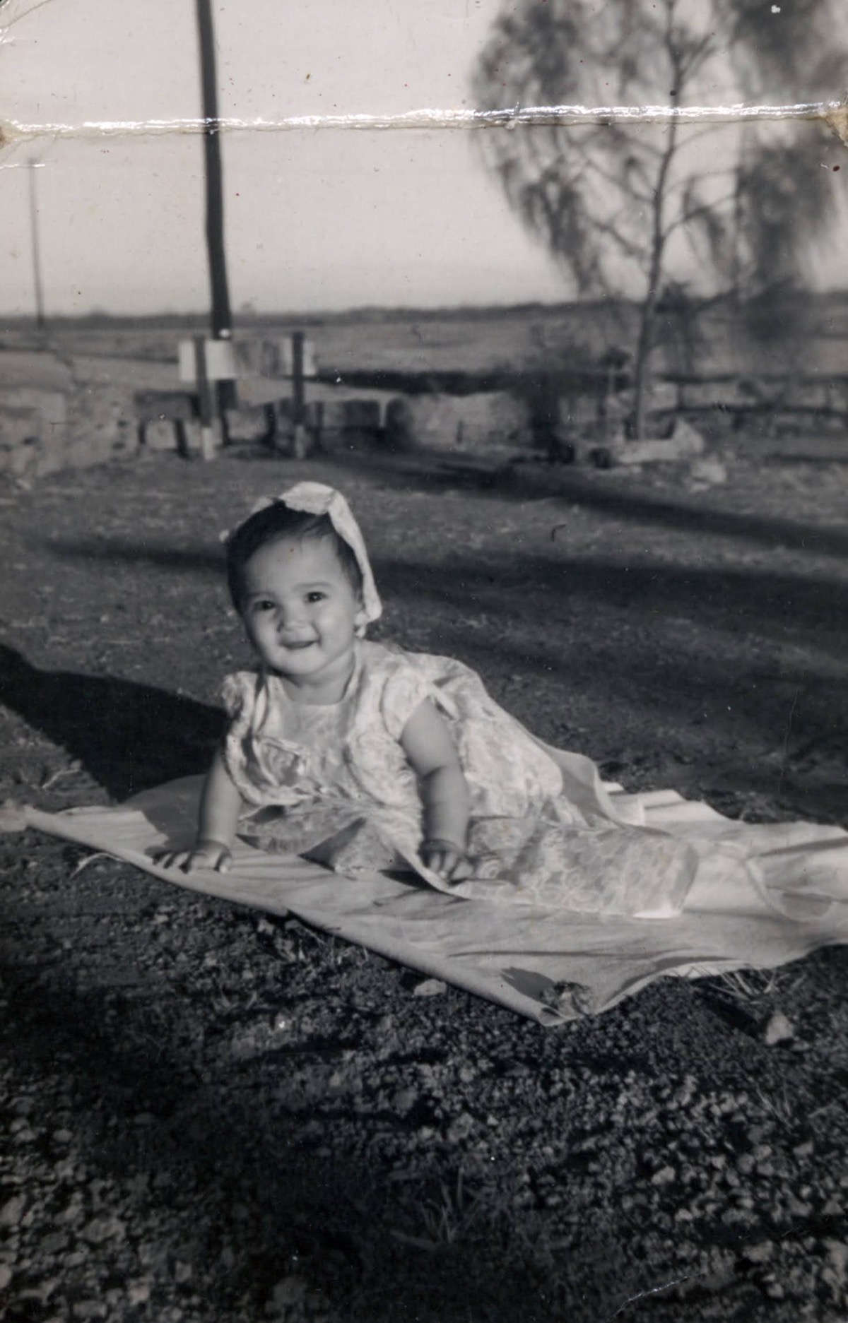 Terry as a baby