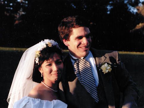 Terry and Brian at their wedding