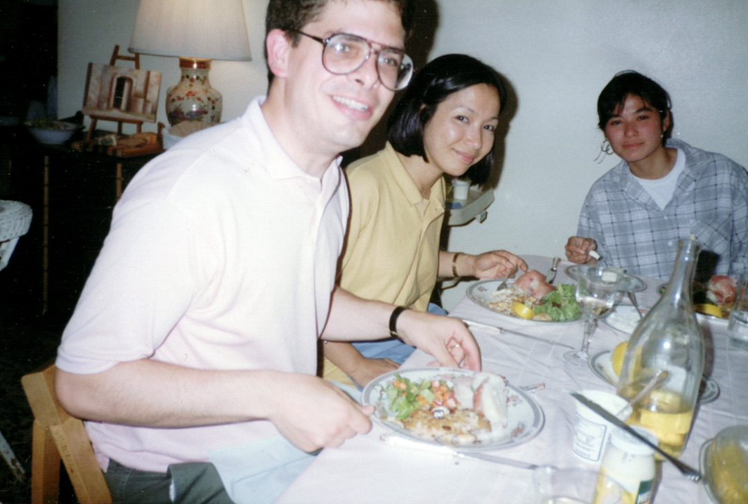 Terry and Brian with her youngest sister Claire